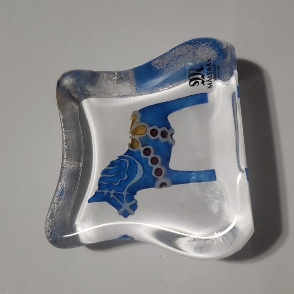 Mats Jonasson, Målerås - Dala Horse - Blue - Picture 3 of 7